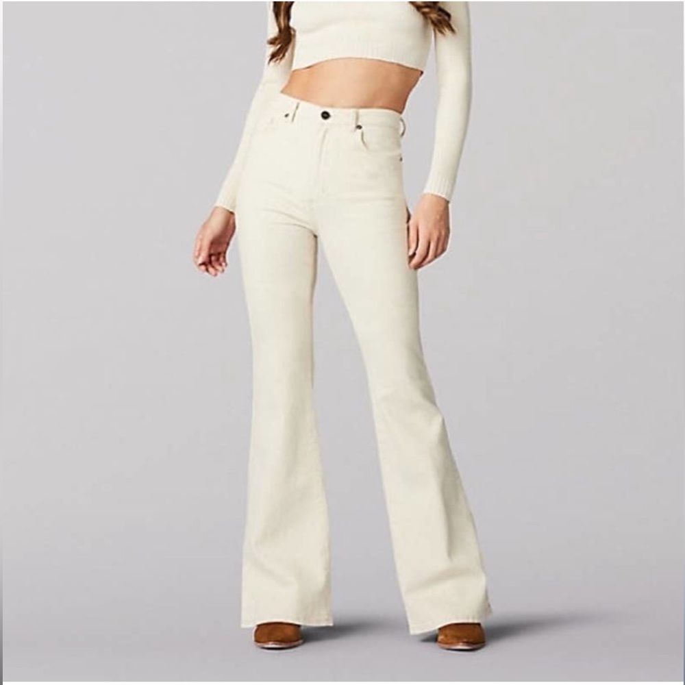 Lee high rise flare cord
